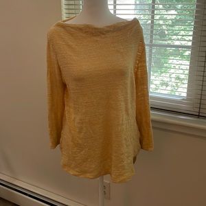 Yellow Jones NY top